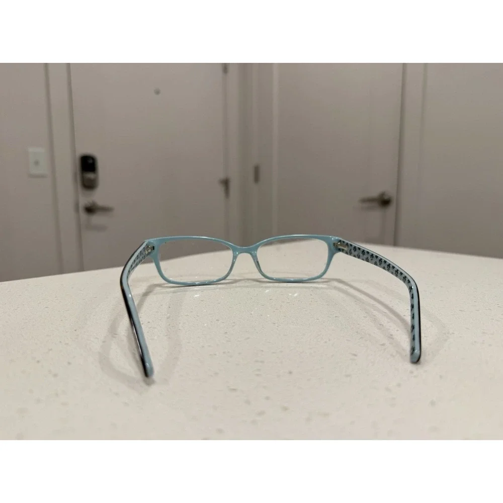kate spade lucyann eyeglasses frames brown havana 53-16-135